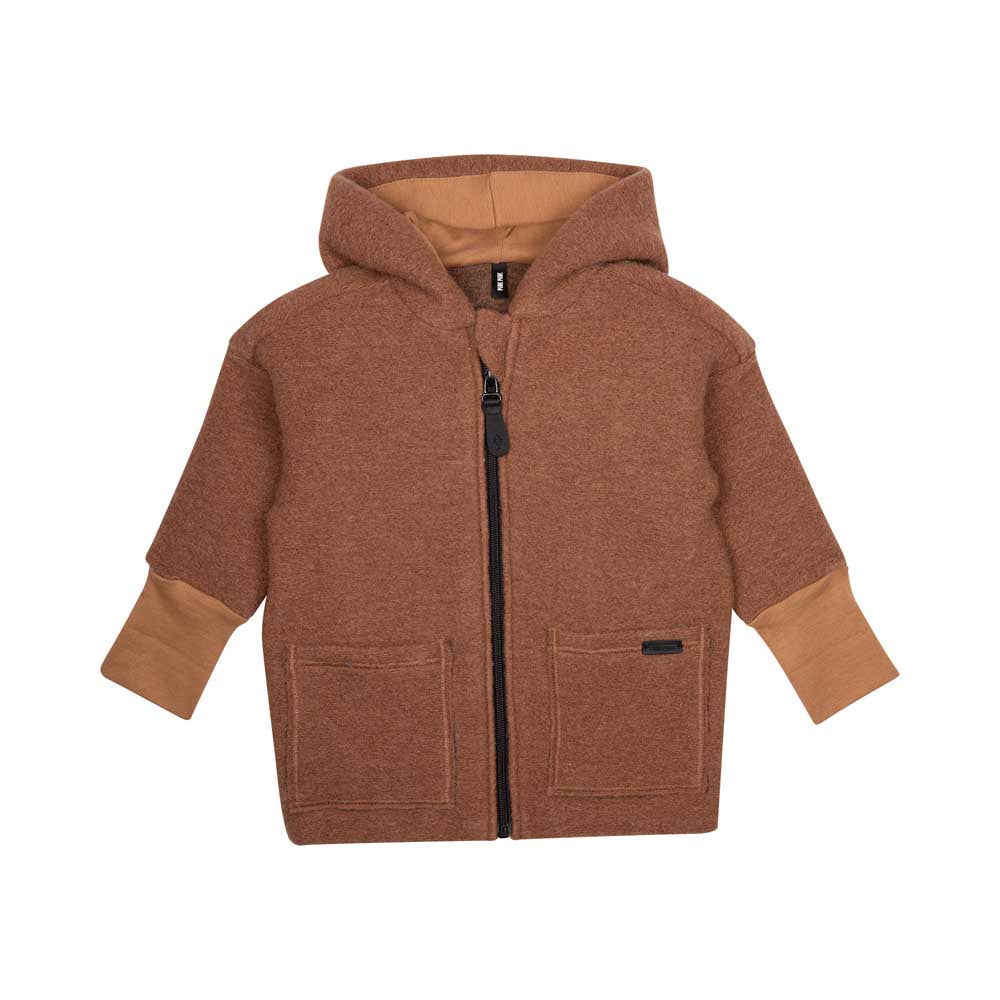 Pure Pure Wollwalk-Jacke - Haselnuss purepure