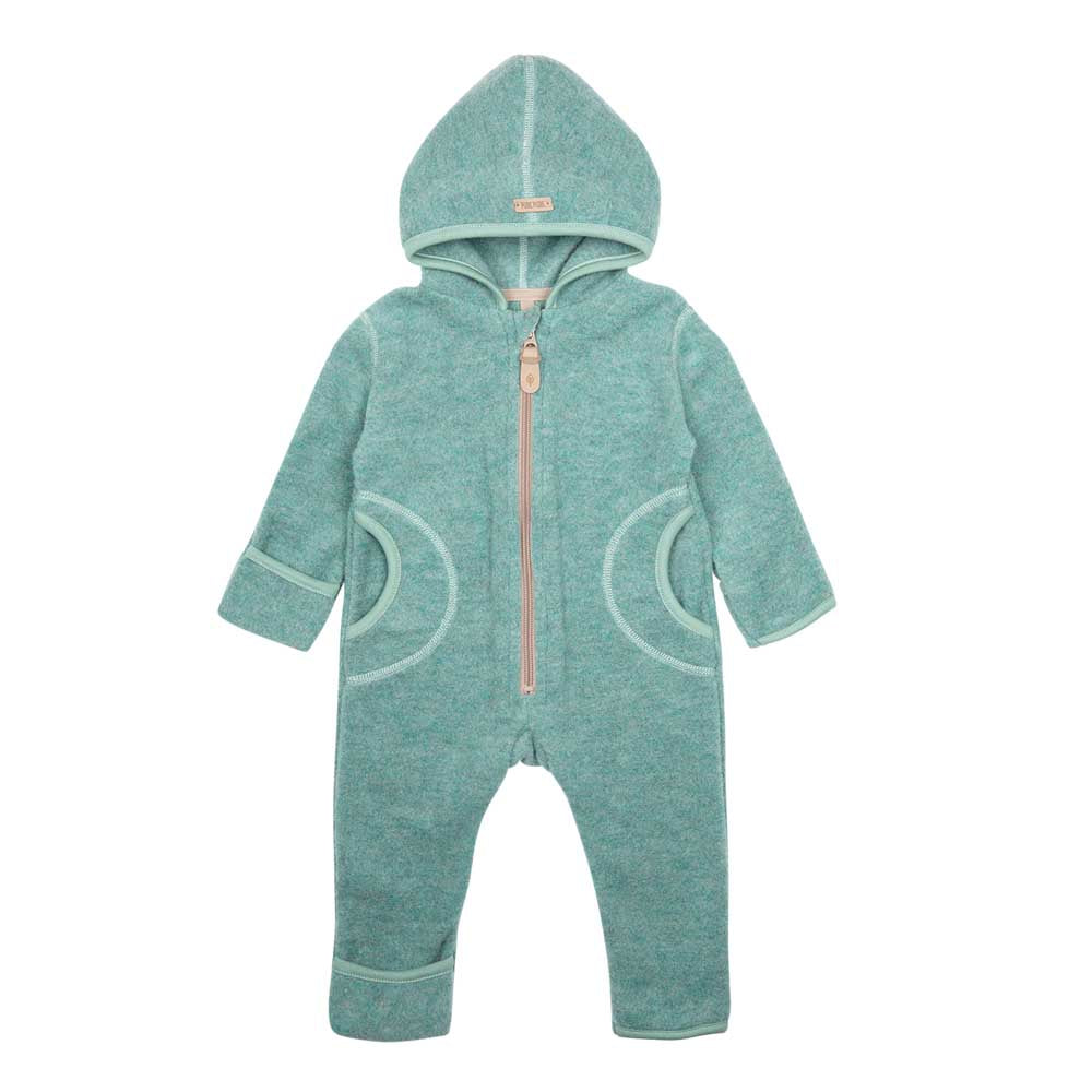Pure Pure Woll-Fleece-Overall - jade