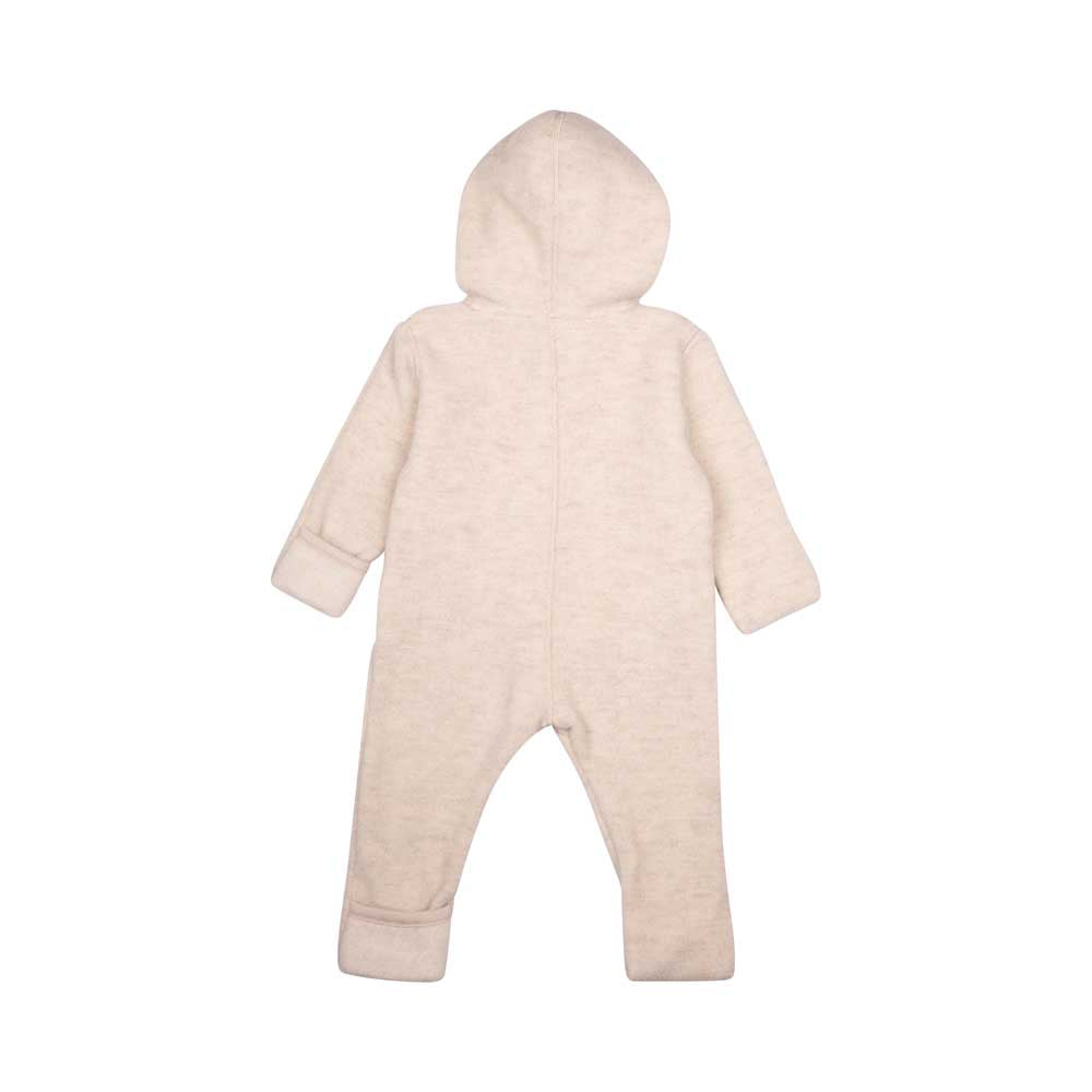 Pure Pure Woll-Fleece-Overall - woll-weiss