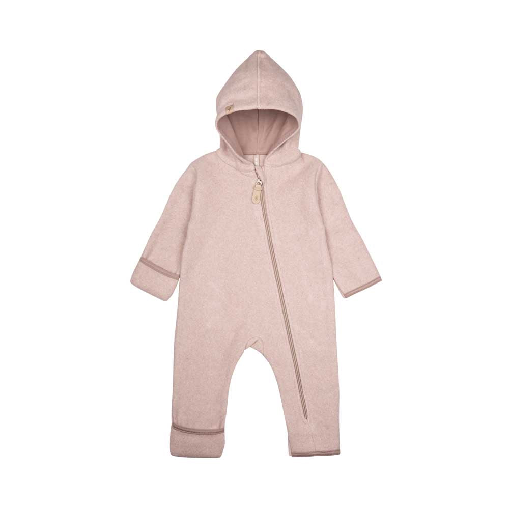 Pure Pure Bio-Baumwoll-Fleece-Overall - Kaschmir Hoppediz