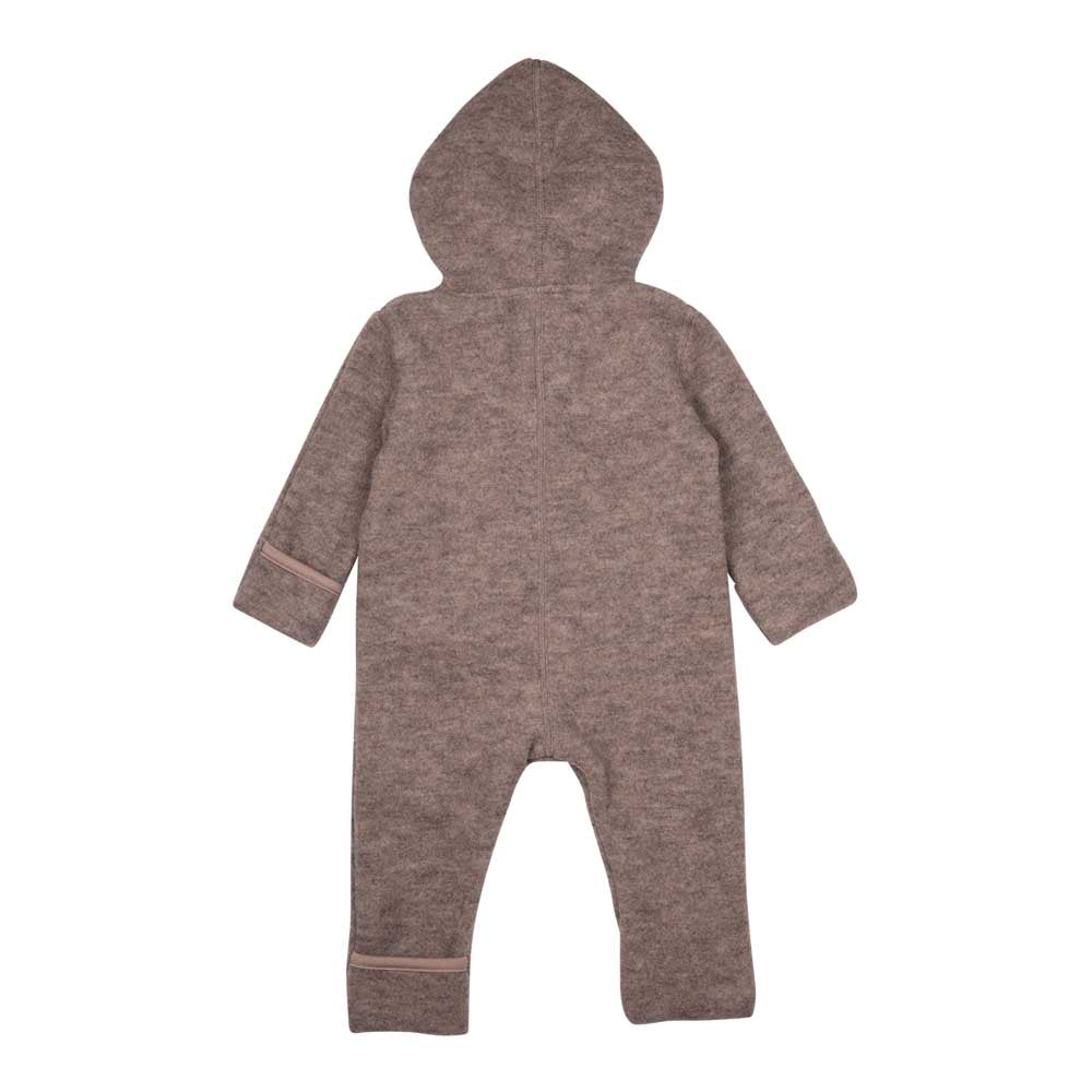 Pure Pure Woll-Fleece-Overall - stein-grau purepure