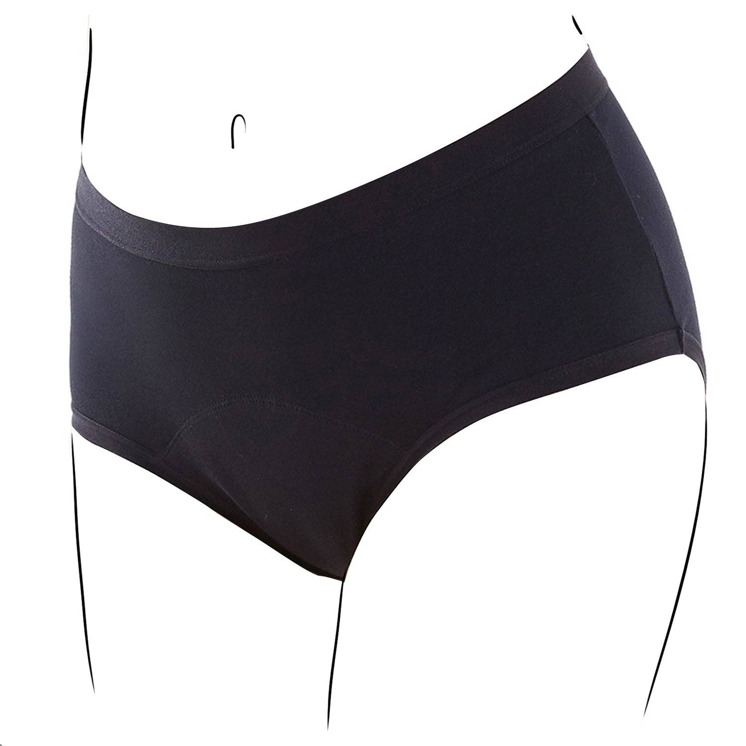 Bamboozy Menstruationsunterwäsche Style 5 Mary/Madelief: S Bamboozy x Cosmeau