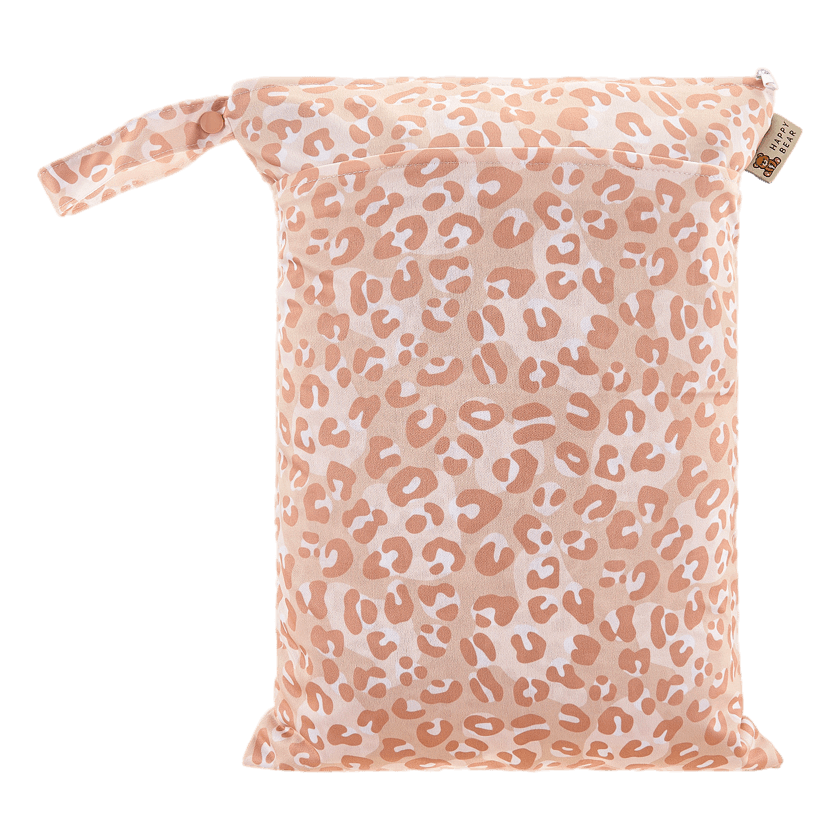 Nasstasche | Zwei Fächer | 30x40cm | Roar HappyBear Diapers