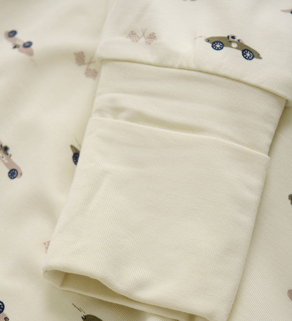 Bambus Jumpsuit / Pyjama Minymo - Autos - overland trek Minymo