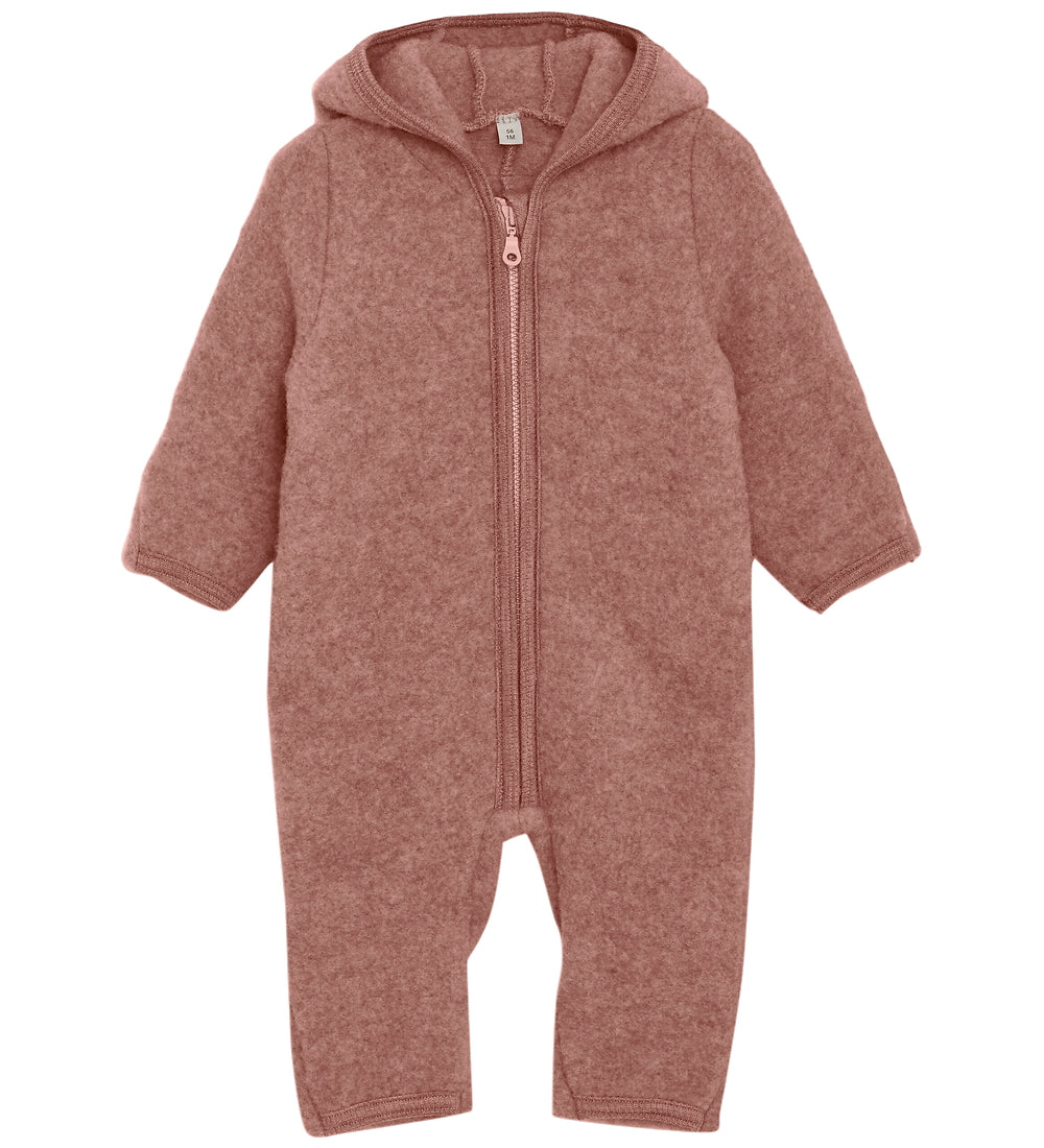 Huttelihut Woll-Fleece-Overall - Burlwood Huttelihut