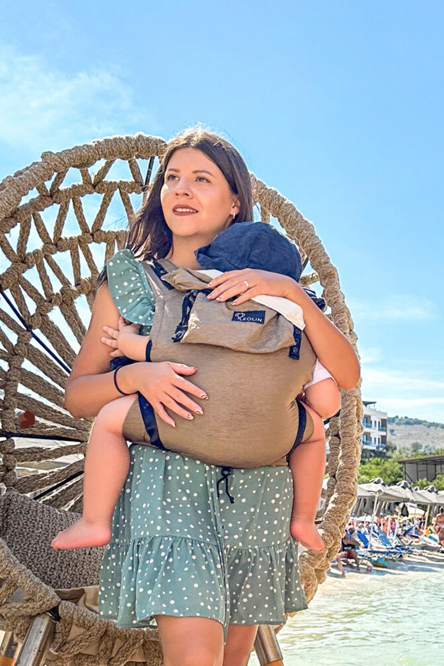 Leolin Maxi Babytrage - Sand Leolin