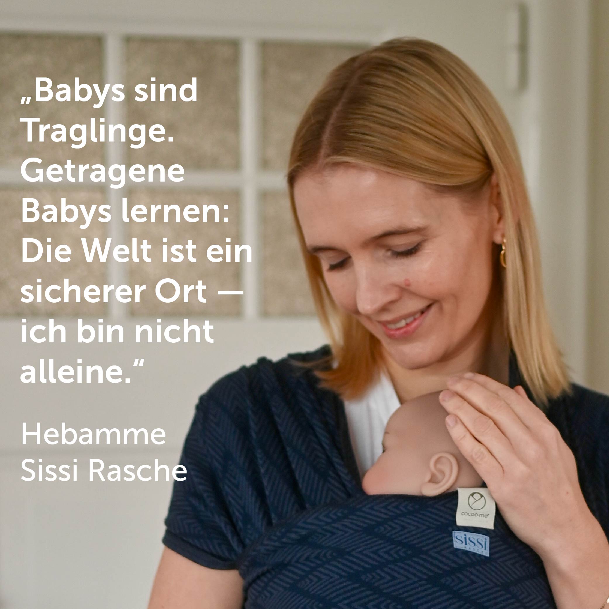 cocoome elastisches Tragetuch x sissi rasche cocoome