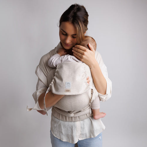 COCOOME® HELIUM - elastische Babytrage Wrapconversion - Isabella cocoome