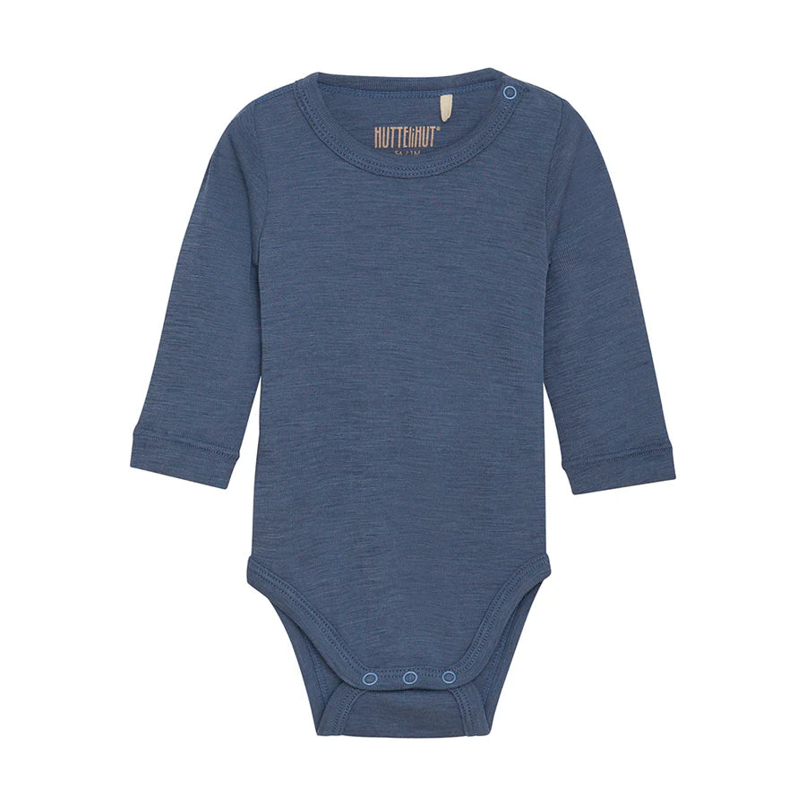 Huttelihut Wolle-Seide Body - Folkstone / blau Huttelihut
