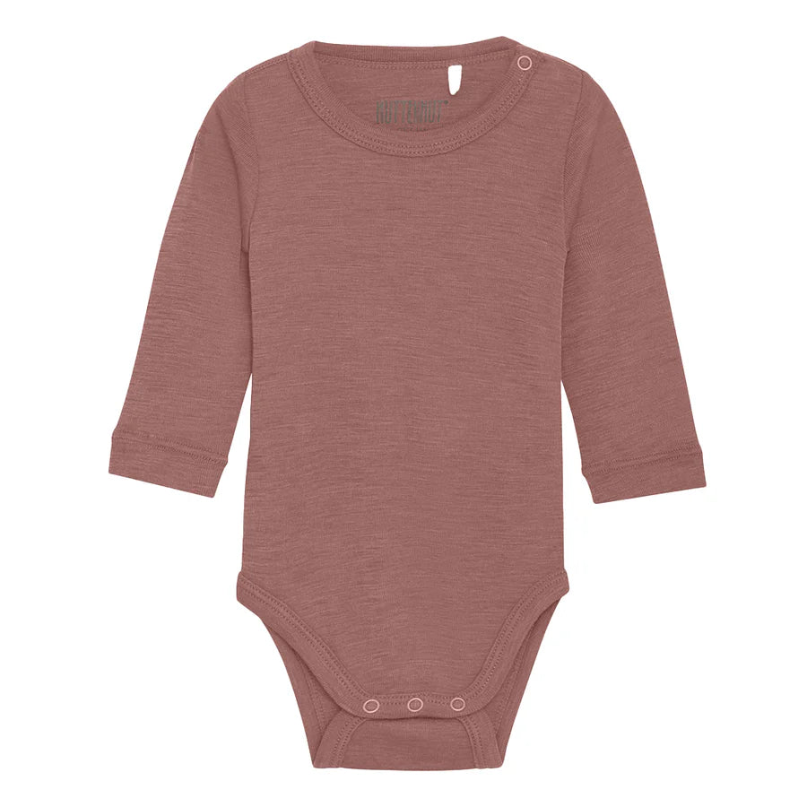 Huttelihut Wolle-Seide Body - Burlwood Huttelihut