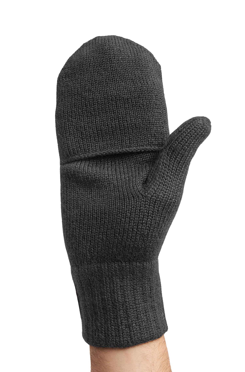 Alpaka Känguru Handschuhe schwarz Apu Kuntur
