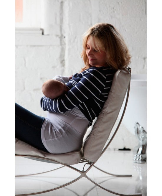 Breastvest – Das innovative Still-Unterhemd weiss silverette