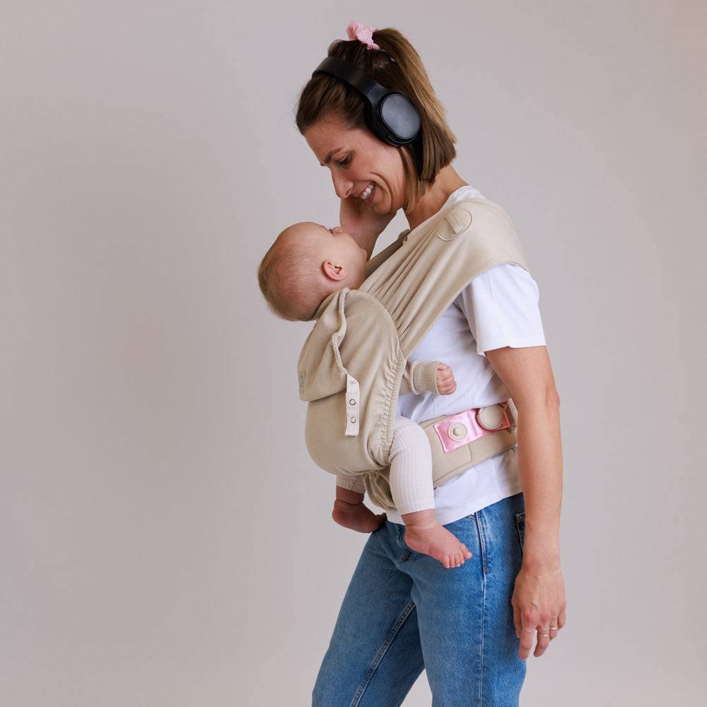 COCOOME nova Fullbuckle - Beige & Pink cocoome