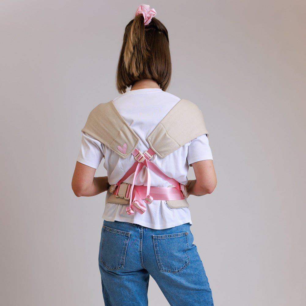 COCOOME nova Fullbuckle - Beige & Pink cocoome