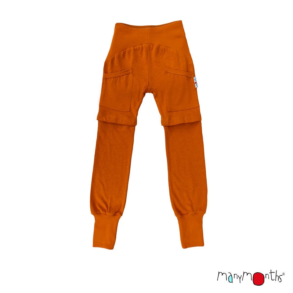 ManyMonths Long/Short Yoga Trousers Hanf - Hawaiian Sunset ManyMonths
