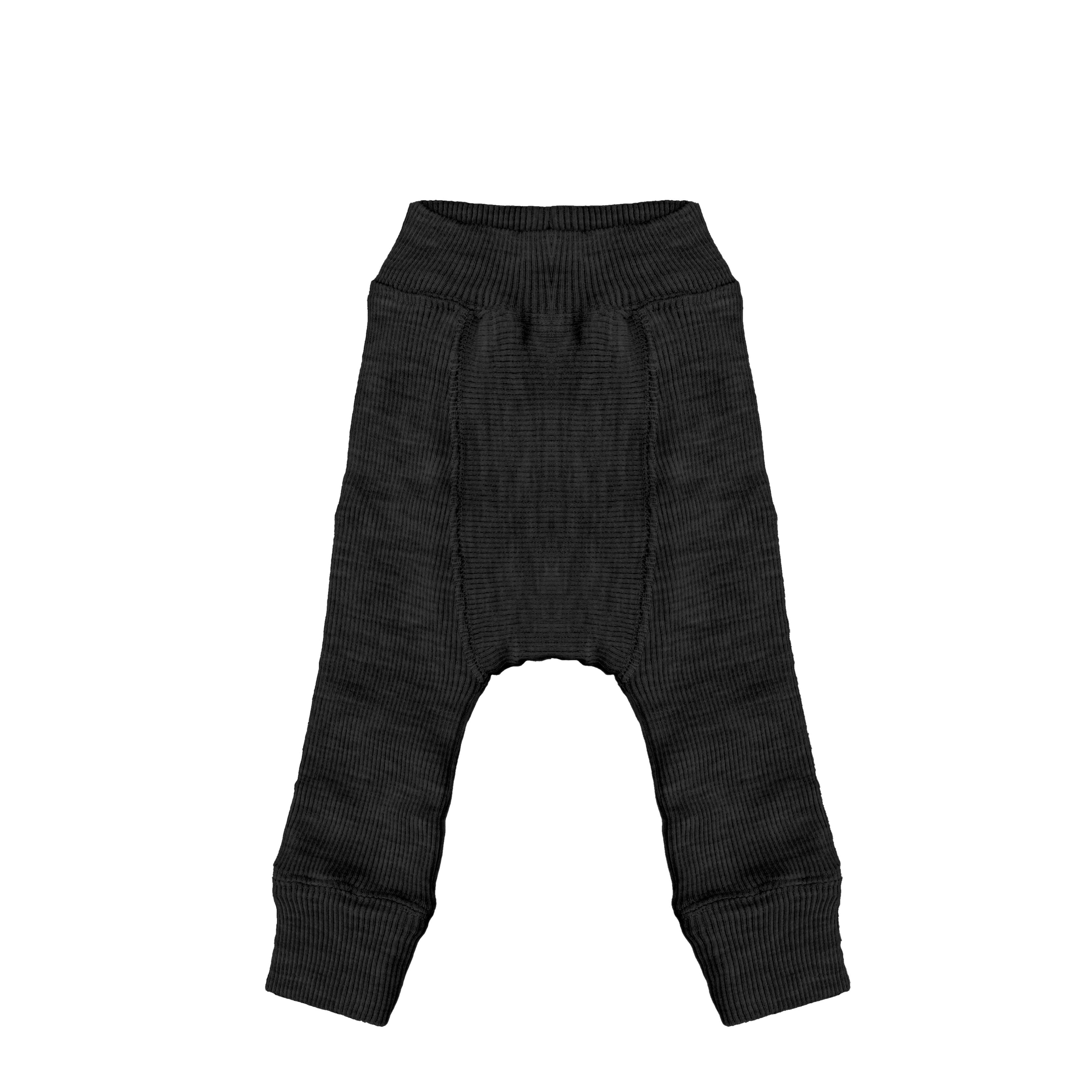 ManyMonths Natural Wollies Longies Wendbar - Foggy Black ManyMonths