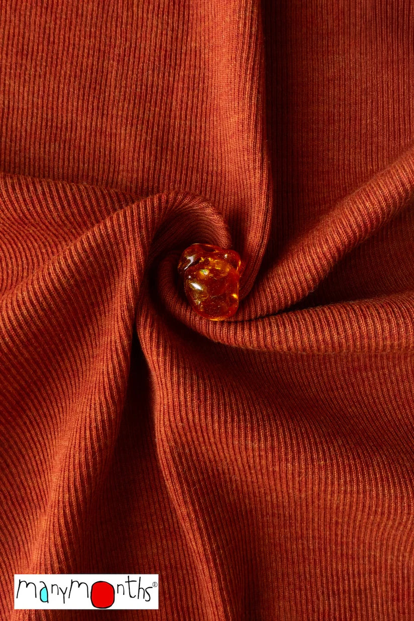 ManyMonths Woolies Elephant Hood - Wintermütze - Rich Amber ManyMonths