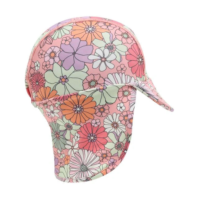 Color Kids Bade Hut - Blumen rosa Color Kids