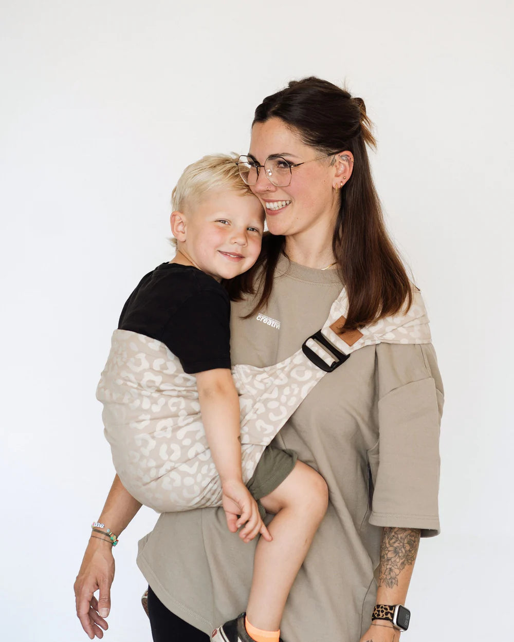 Qookie Go Hüfttrage - Leo beige Qookie