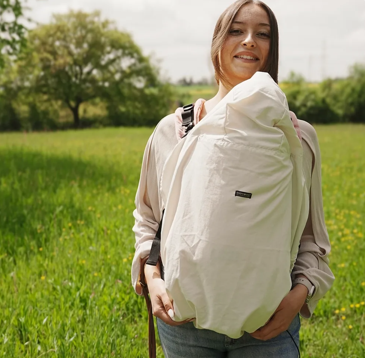 Didymos BabyDos Sun Supplex, UV Cover - ecru Familienbande