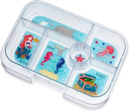 Yumbox Original - auslaufsichere Bentobox mit 6 Unterteilungen -Mermaid yumbox