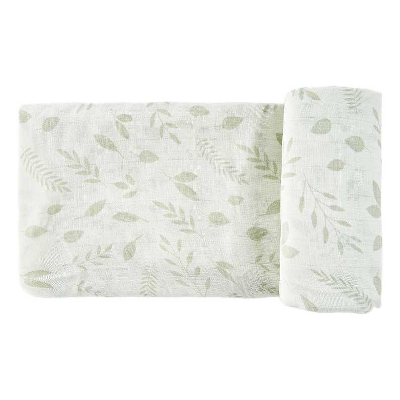 Happy Bear Wickeltuch - hydrophiles Tuch | 120x120cm | Botanical HappyBear Diapers