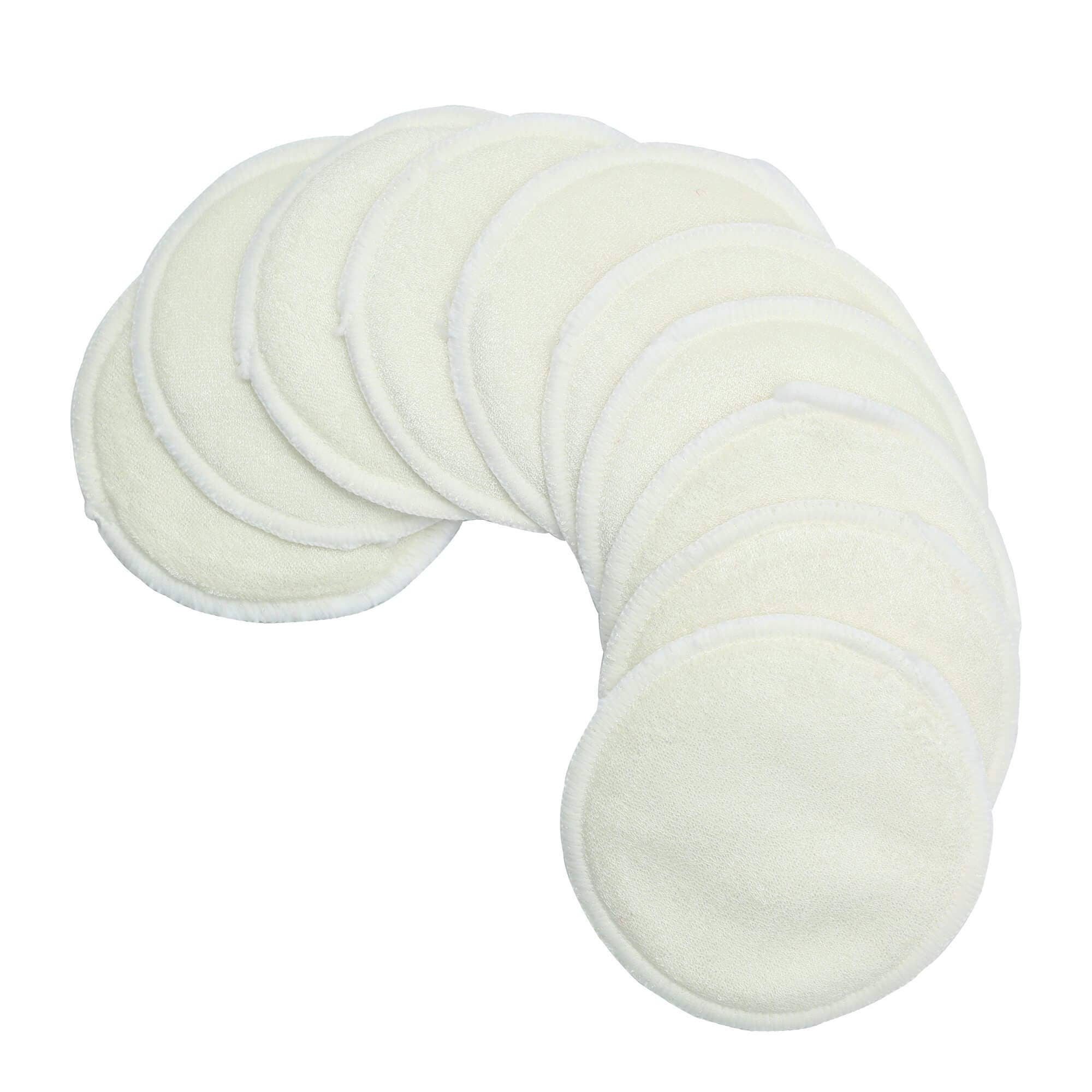 Happy Bear Stilleinlagen | 10 Stück — inklusive Waschnetz und Beutel | 10 cm HappyBear Diapers