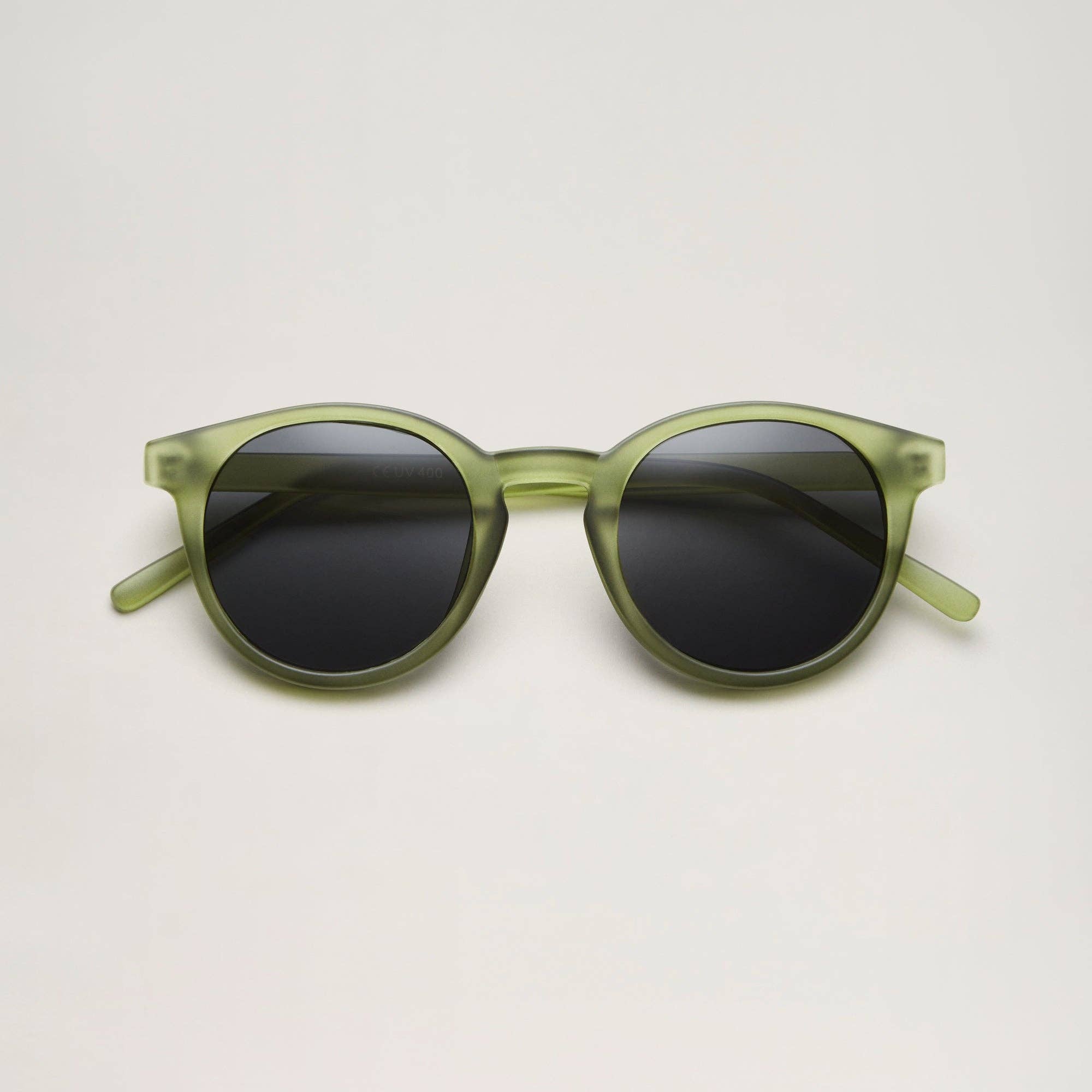 BabyMocs Sonnenbrille Classic FÜR ERWACHSENE: GRÜN - Olive / KLASSISCHE FORM / ERWACHSENE BabyMocs