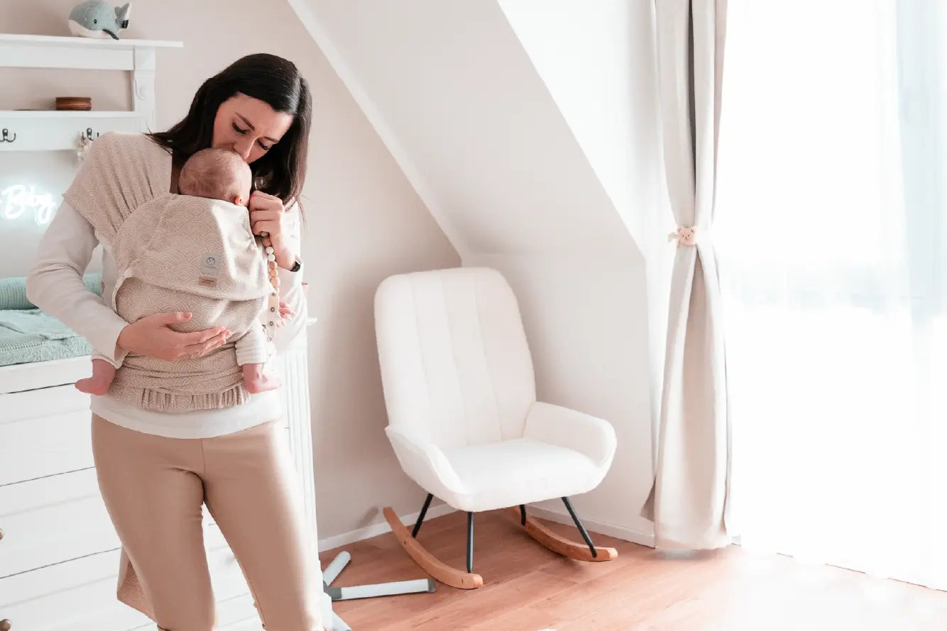 COCOOME® HELIUM - elastische Babytrage Wrapconversion - Isabella cocoome