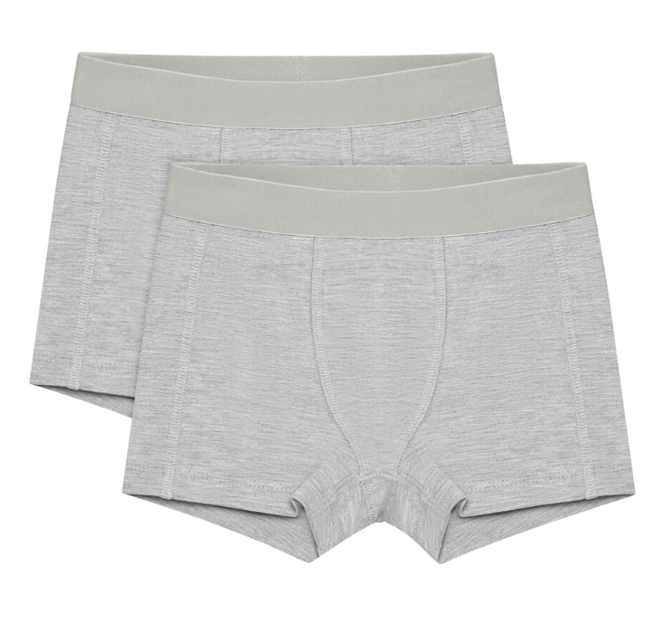 Minymo Boxers 2er Pack - Grey melange Minymo