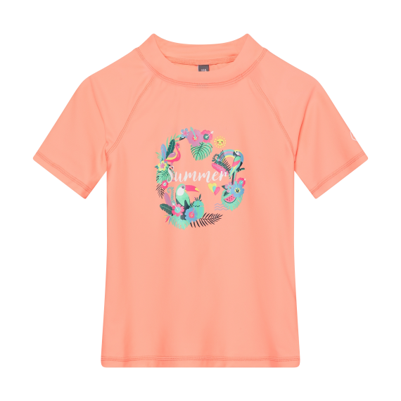 UV Schutz Schwimmshirt - Koralle Summer Color Kids