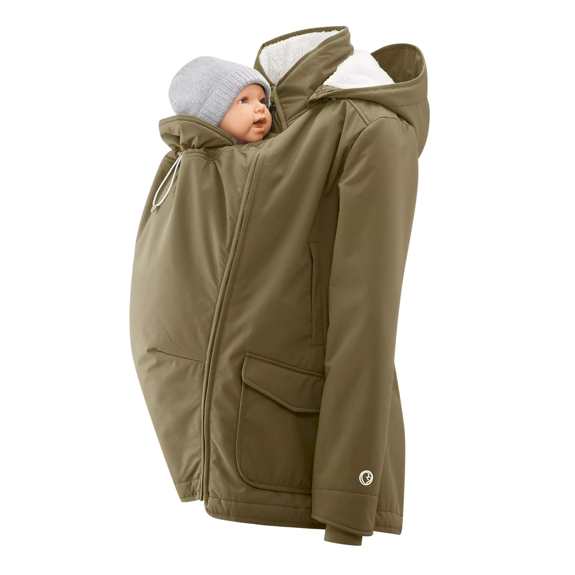 Mamalia Cosy Allrounder - Parka - khaki Familienbande