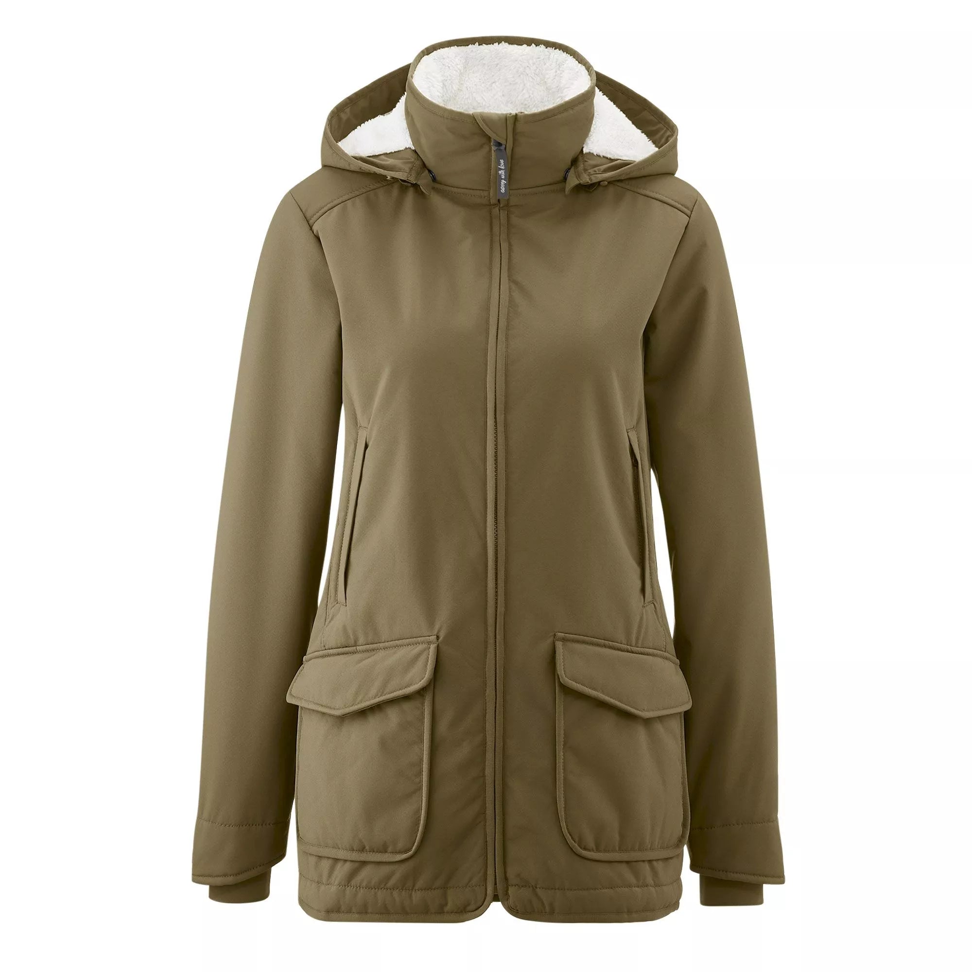 Mamalia Cosy Allrounder - Parka - khaki Familienbande