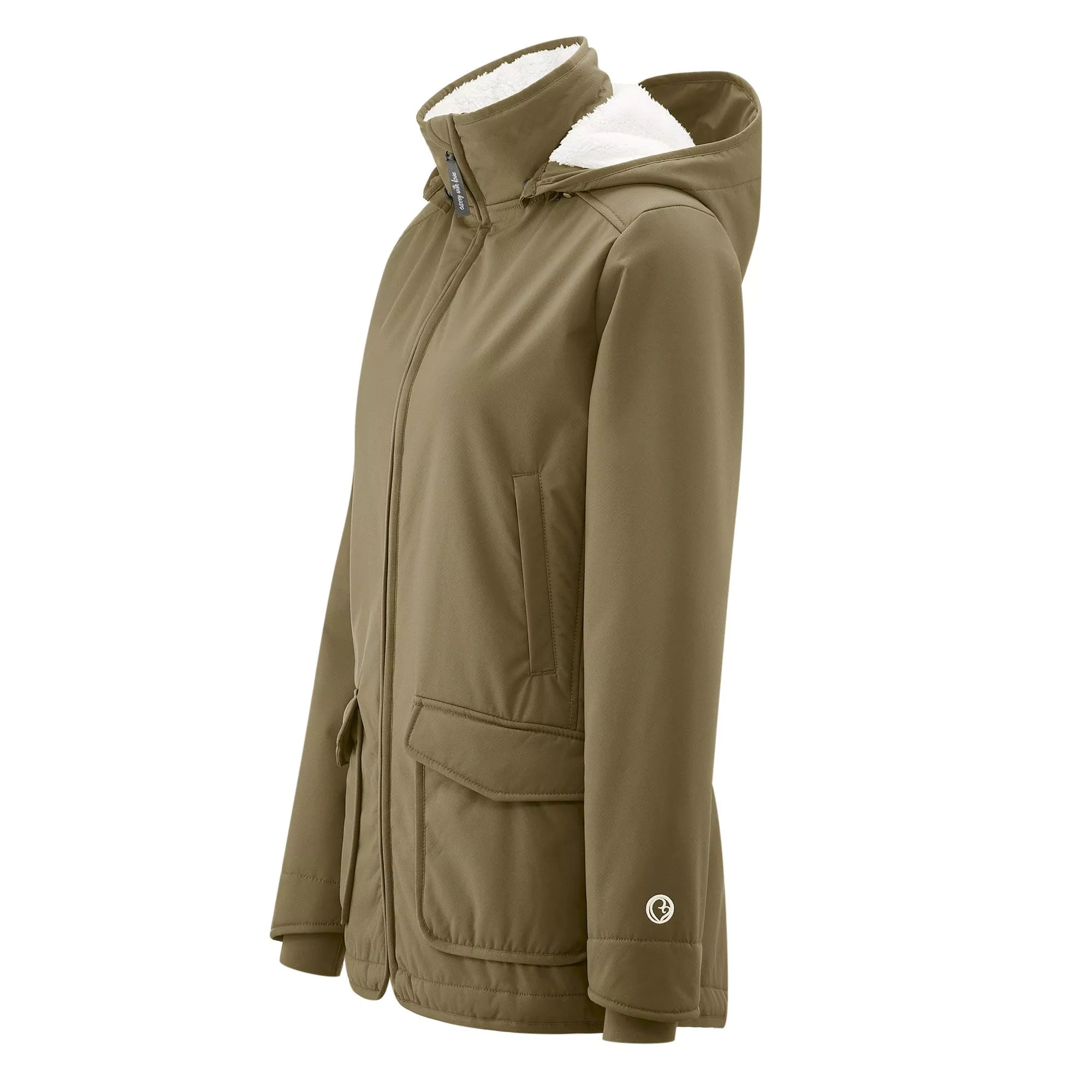 Mamalia Cosy Allrounder - Parka - khaki Familienbande