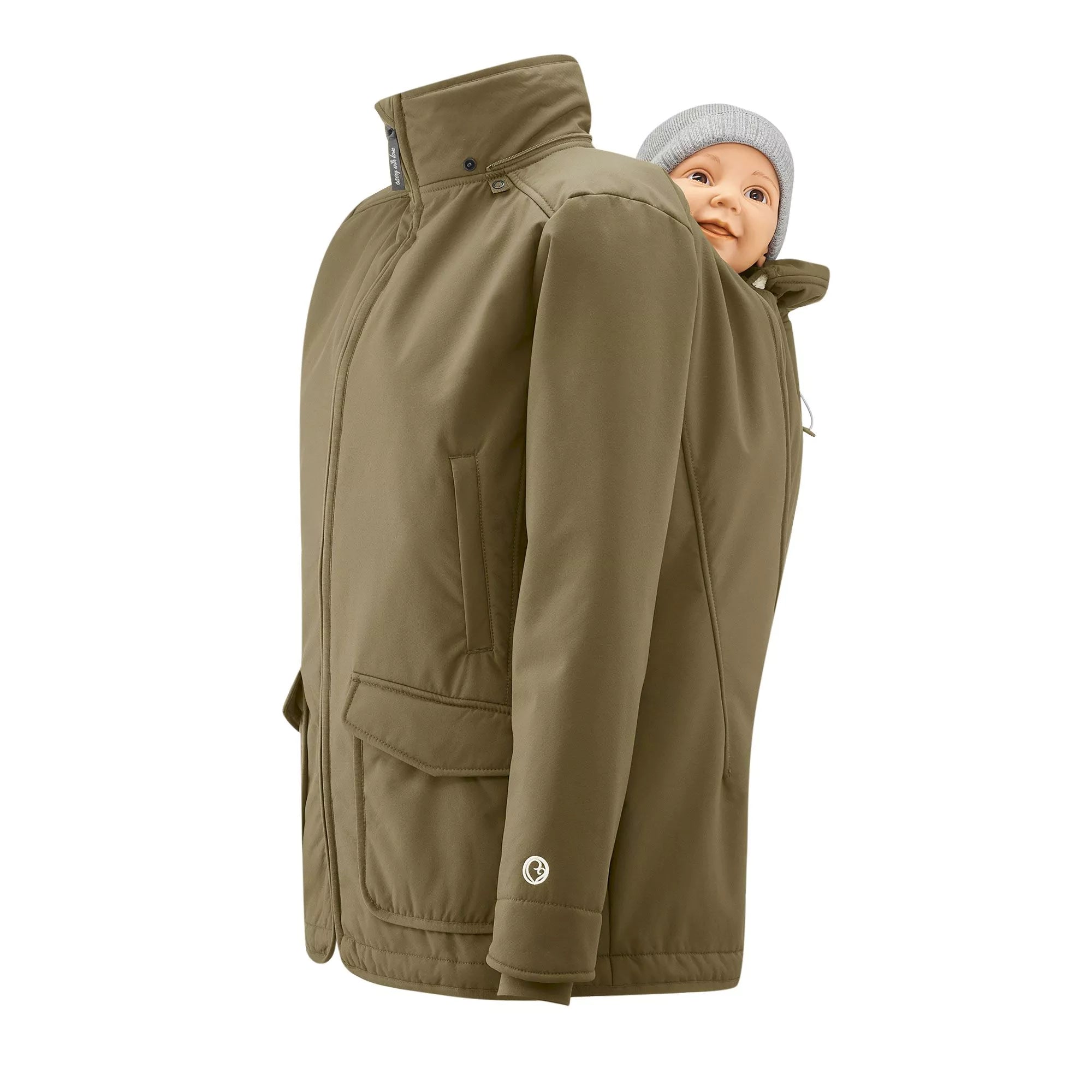 Mamalia Cosy Allrounder - Parka - khaki Familienbande