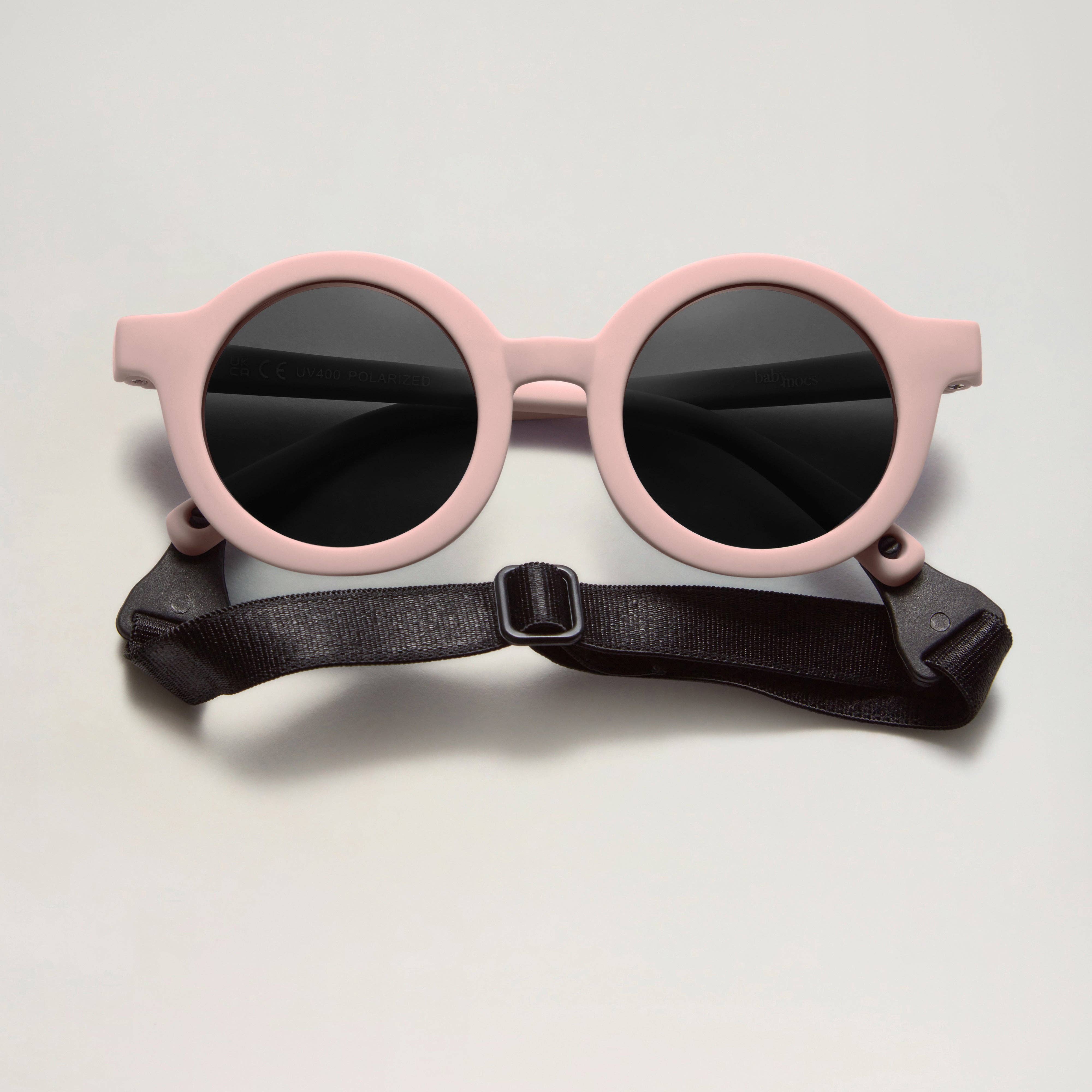 BabyMocs biegsame, weiche Sonnenbrille Babygrösse 0-1.5 Jahre - rot BabyMocs