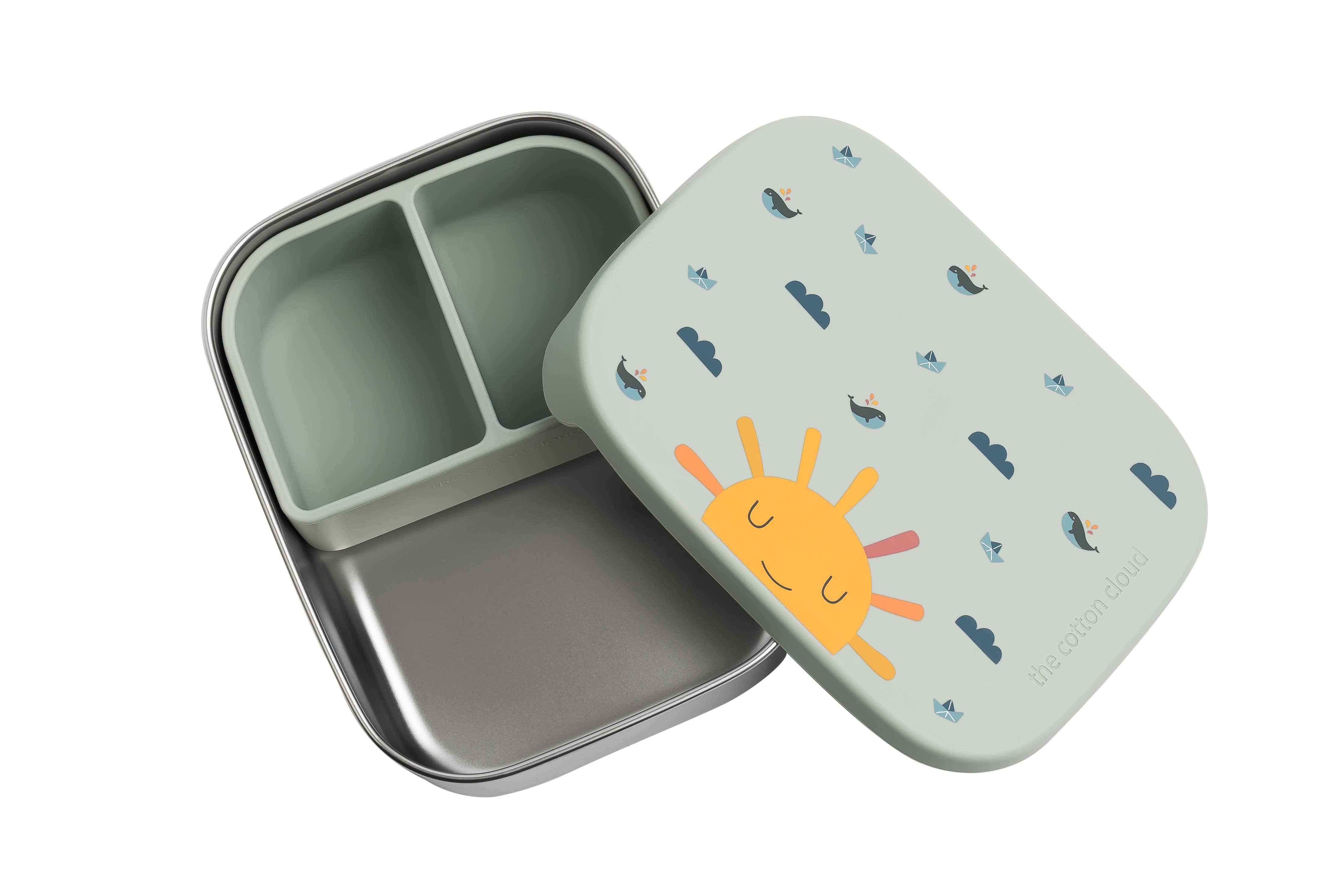 LUNCHBOX AUS EDELSTAHL MIT Fächern FÜR ORIGAMI FÜR KINDER the cotton cloud