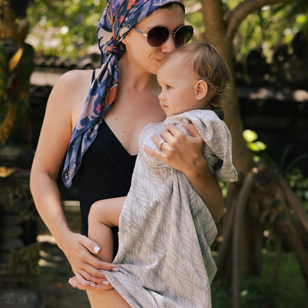 Didymos Musselindecke 200x155cm - Musselin Trias Salvia Didymos