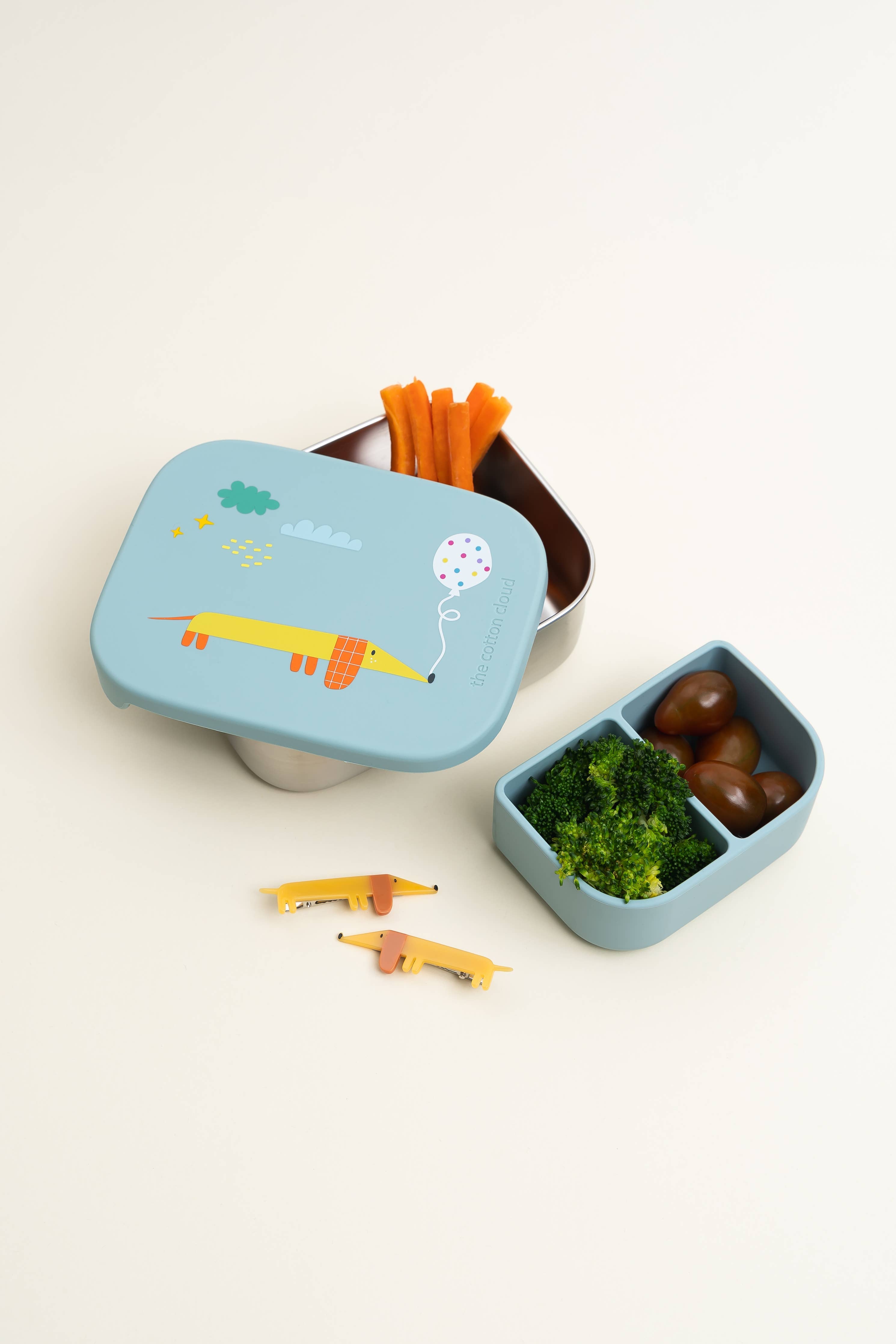 LUNCHBOX AUS EDELSTAHL MIT Fächern FÜR ORIGAMI FÜR KINDER the cotton cloud