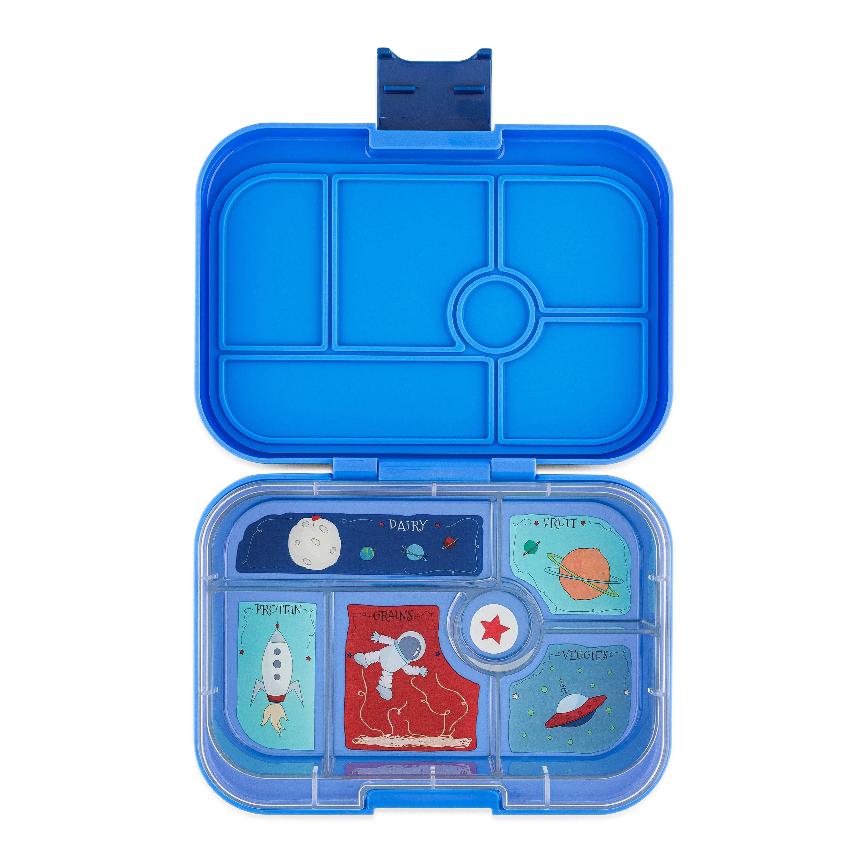 Auslaufsichere Bento-Box für Kinder Yumbox Original - Surf Blue (Rakete) Yumbox