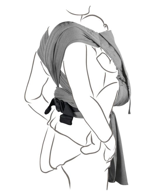 Fidella FLYCLICK -Plus- Chevron grau (Toddler) Fidella