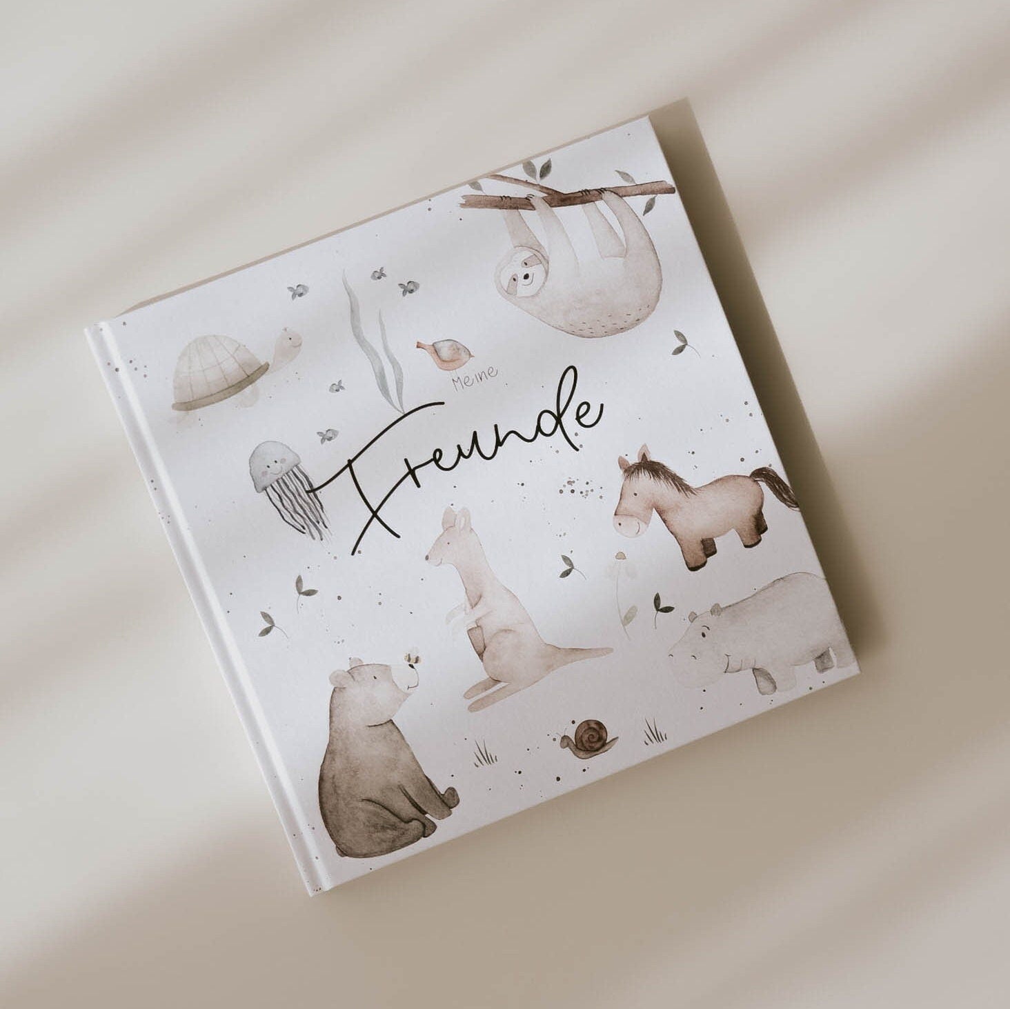 "Meine Freunde" Freundebuch - Kunstletterei Verlag