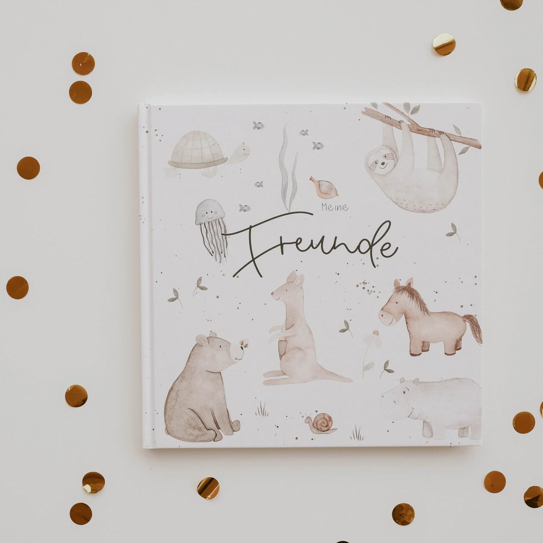 "Meine Freunde" Freundebuch - Kunstletterei Verlag