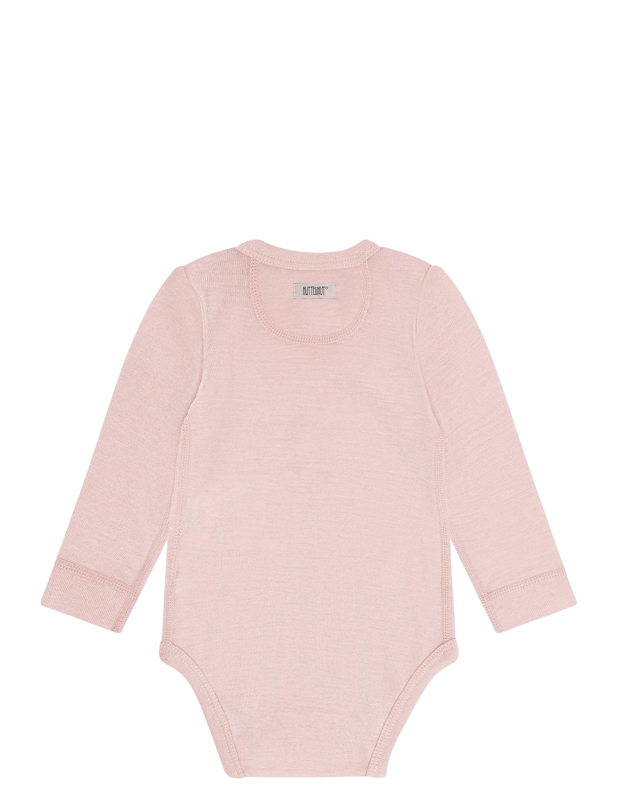 Huttelihut Tencel-Wolle Langarmbody - Rosendunst