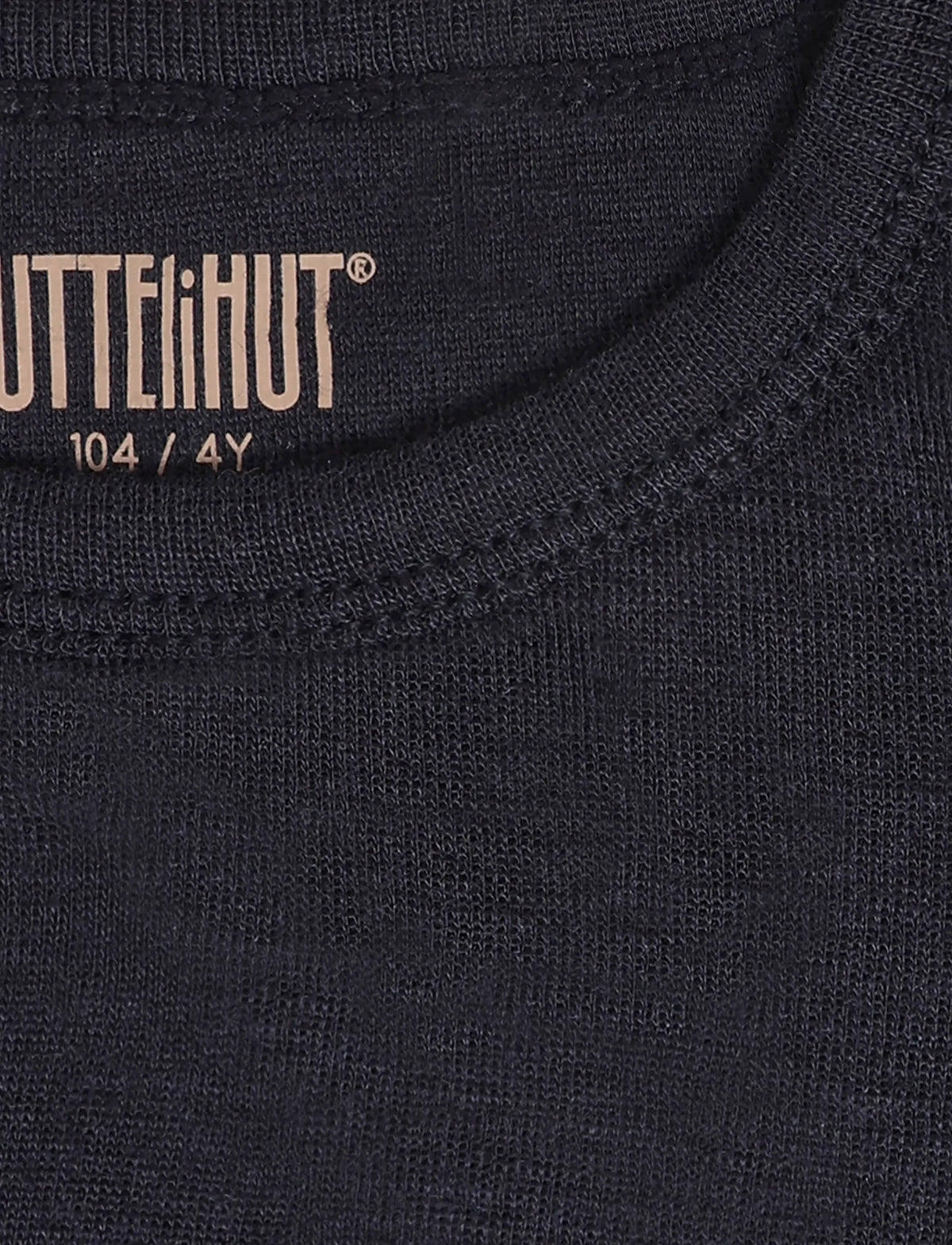 Huttelihut Tencel-Wolle Langarmshirt  - dunkles Marineblau