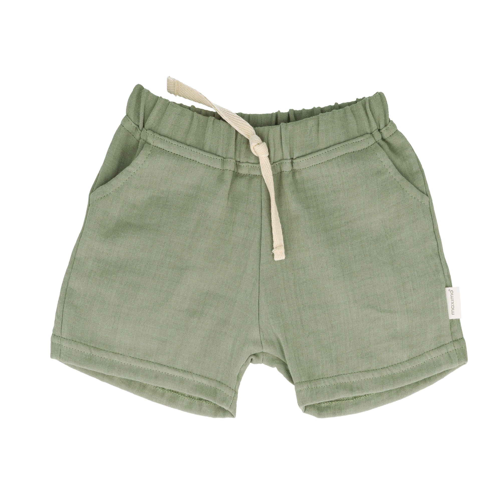 Maximo Musselin Baby-Shorts - frostgrün maximo