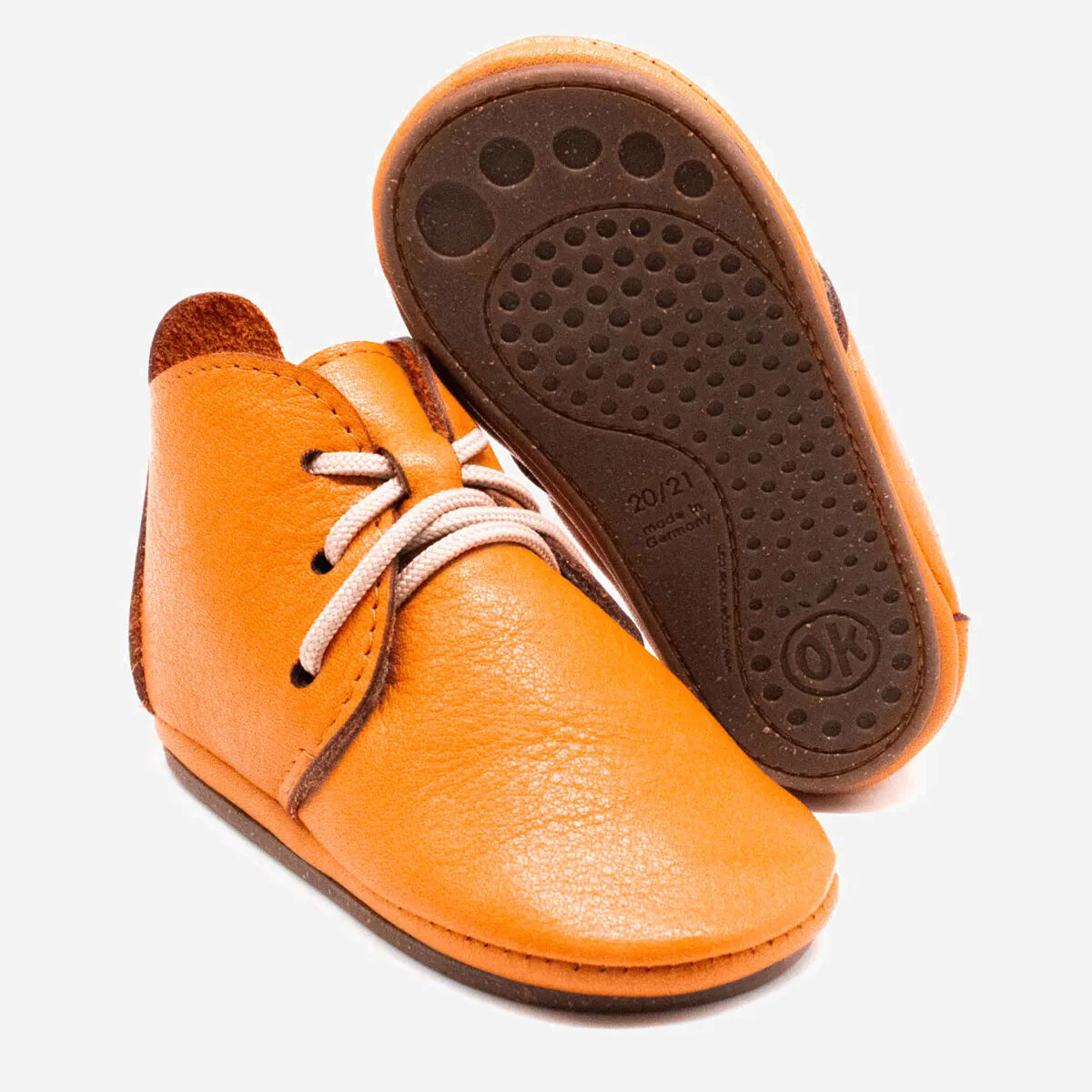 Orangenkinder Amigo Schnürer - braun / orange orangenkinder