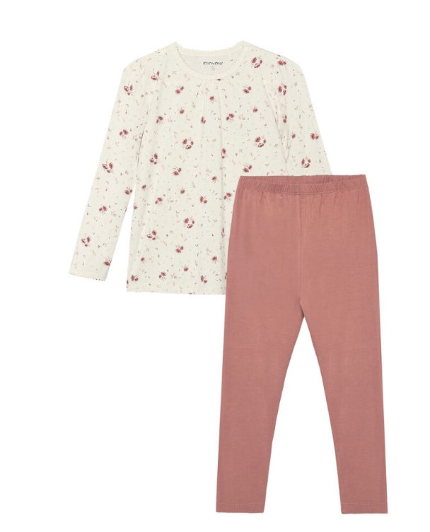 Minymo Pyjama Bamboo – Peach Whip Minymo
