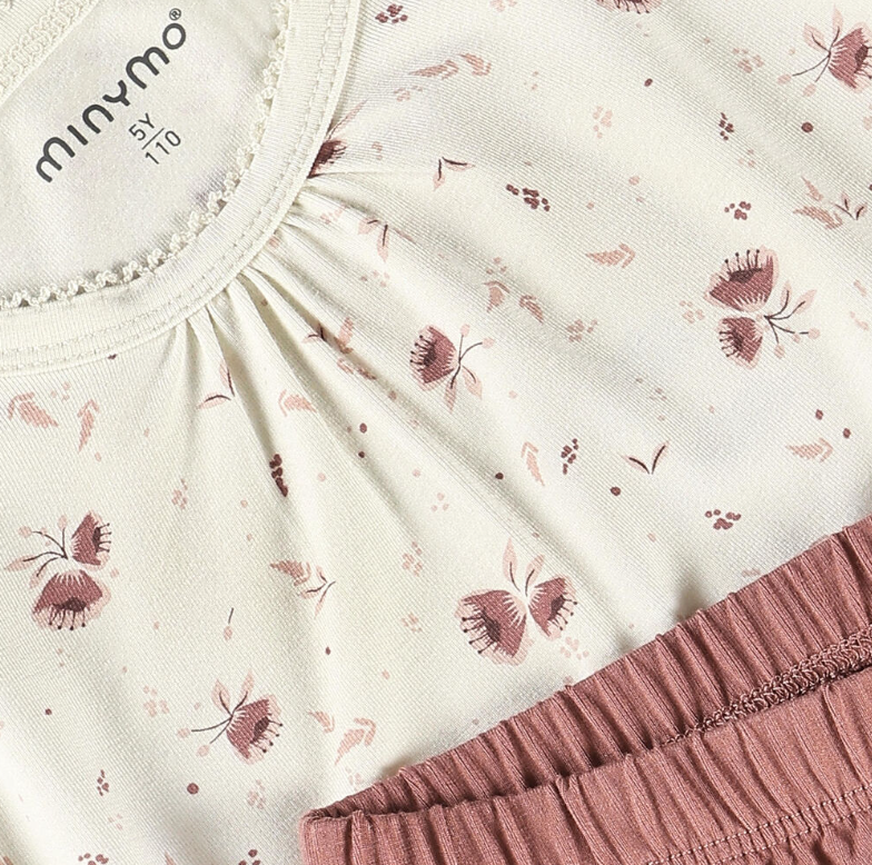 Minymo Pyjama Bamboo – Peach Whip Minymo