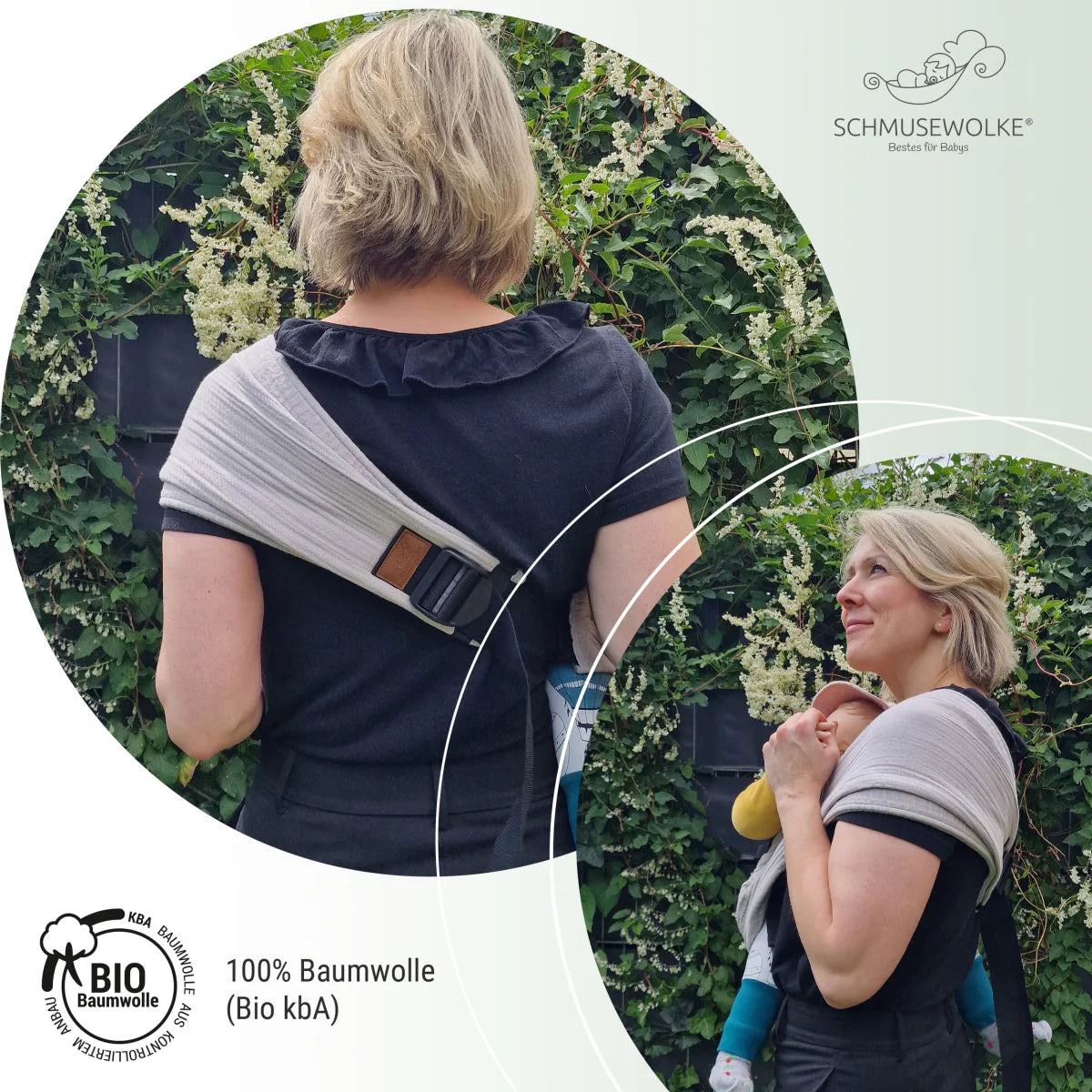 Schmusewolke Speedy Hüfttrage Musselin - Koala Schmusewolke